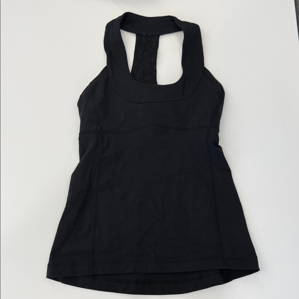 Lululemon black Racerback Athletic Tank Top